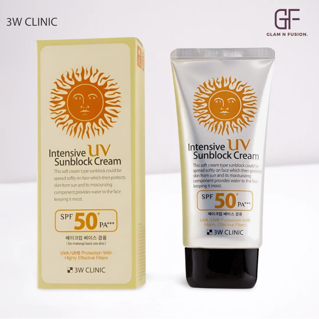 3W Clinic Intensive UV Sunblock Cream SPF50 PA+++ 70ml