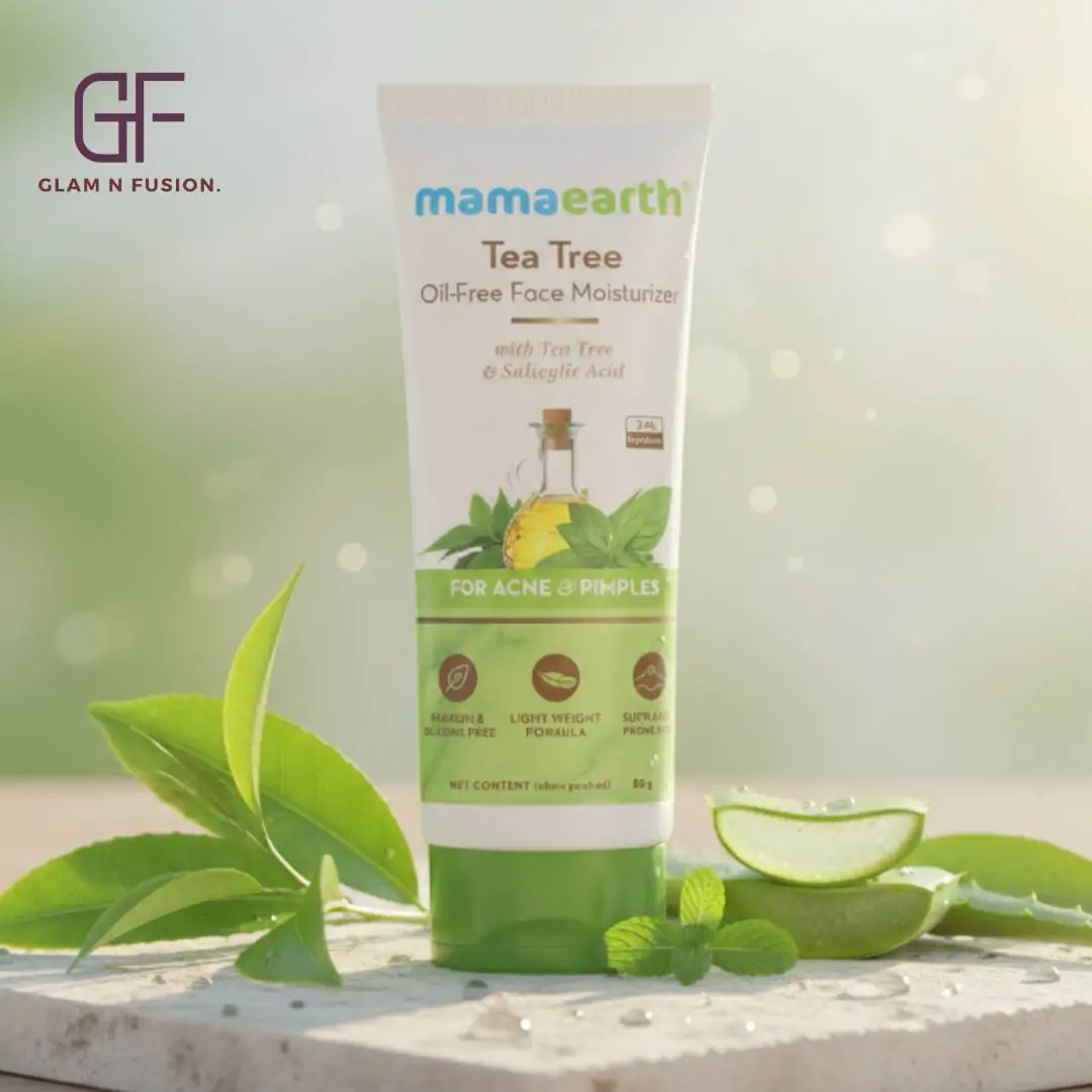Mamaearth Tea Tree Oil-Free Face Moisturizer 80g (1)