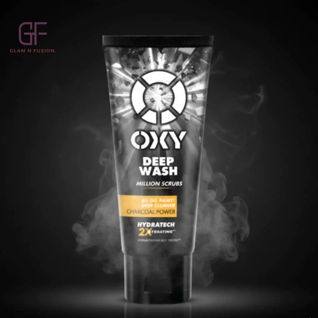 OXY Deep Wash Scrub Cleanser with Charcoal Power for Men 50g