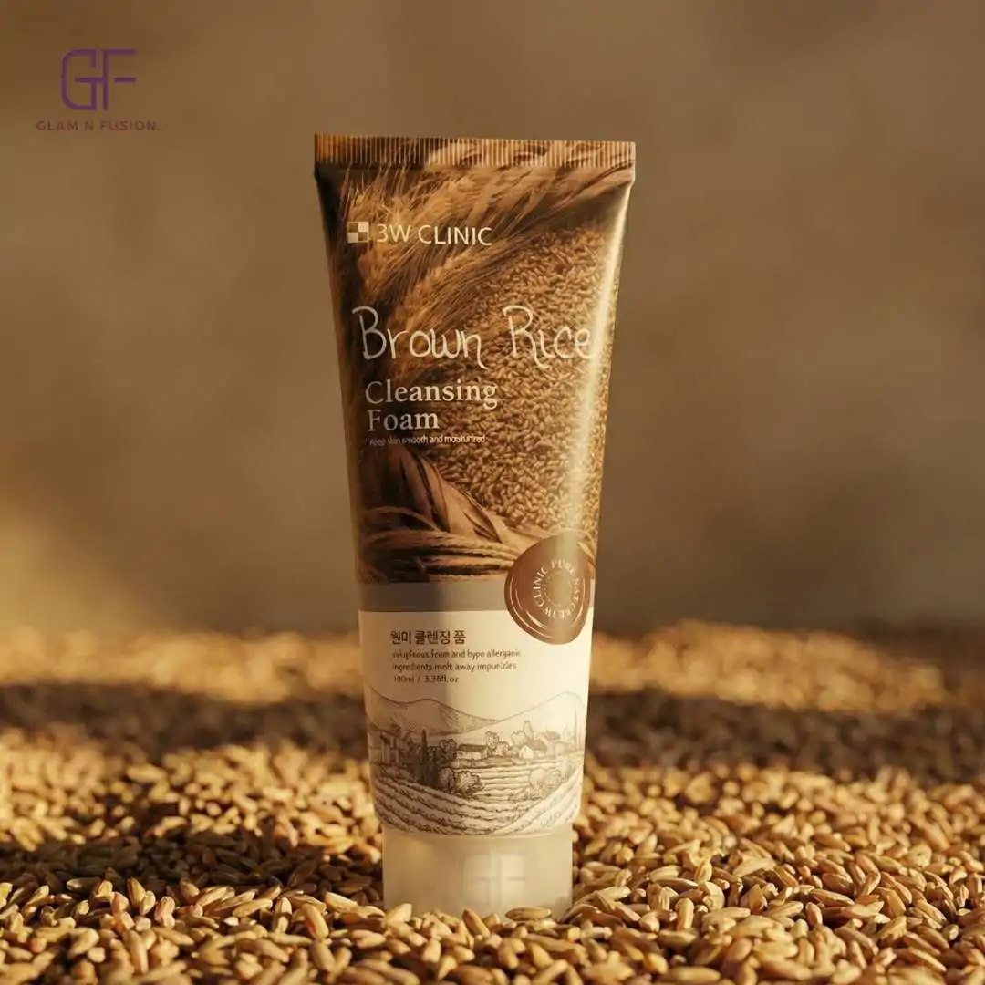 3W Clinic Brown Rice Foam Cleansing 100ml (2)