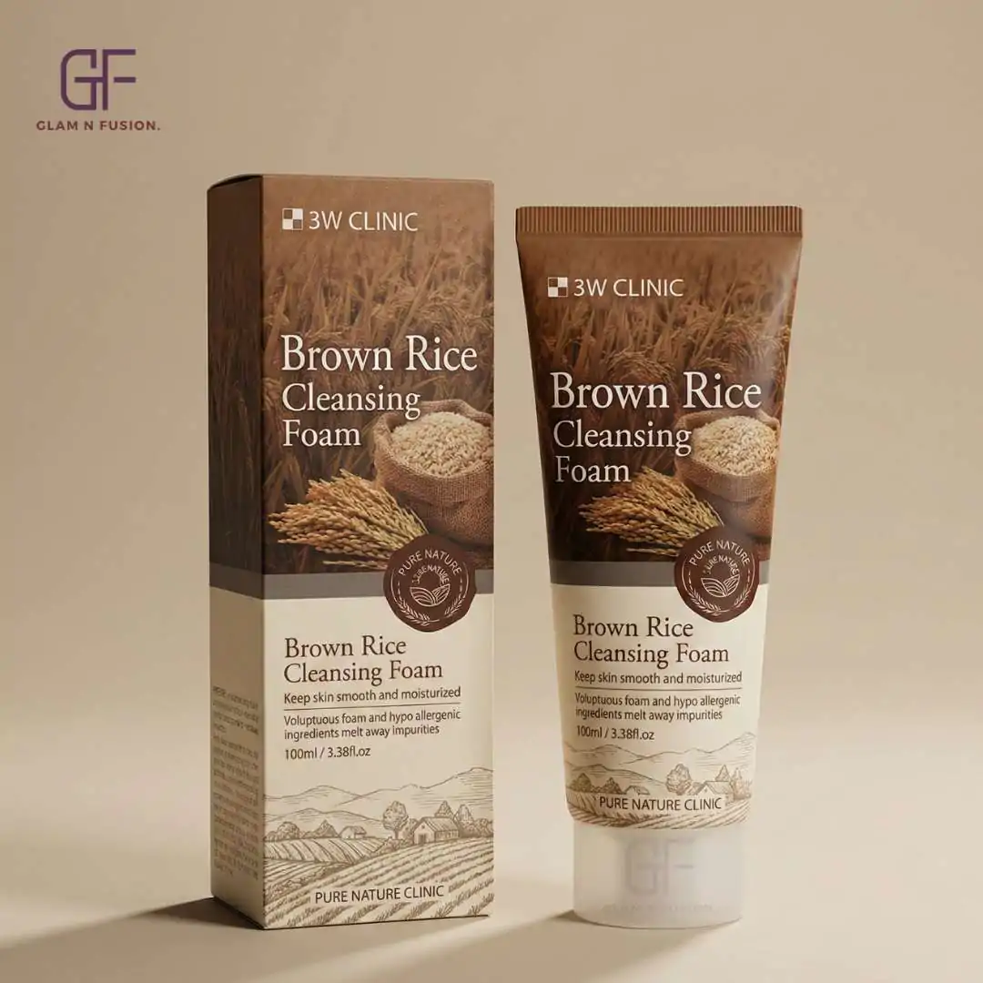 3W Clinic Brown Rice Foam Cleansing 100ml